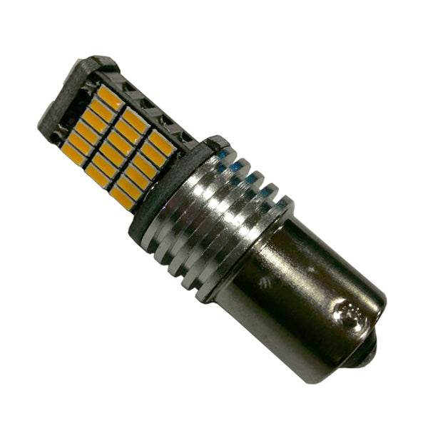 Λαμπτήρας 1156 45 SMD 4014 Can Bus 12v Πορτοκαλί GloboStar 04461 - ledmania.gr
