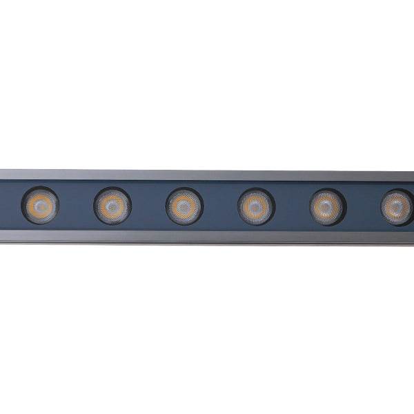 LED Wall Washer Αρχιτεκτονικού Φωτισμού 100cm GENIUS 24W CREE 24v 2880lm Δέσμης 10-30° Μοιρών Αδιάβροχο IP66 Θερμό Λευκό - Πορτοκαλί 2200k GloboStar 05101 - ledmania.gr