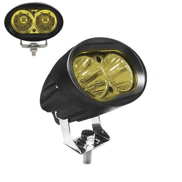 Προβολάκι LED 20W 10-30V 2800lm 30° Αδιάβροχο IP65 Κίτρινο GloboStar 05196 - ledmania.gr