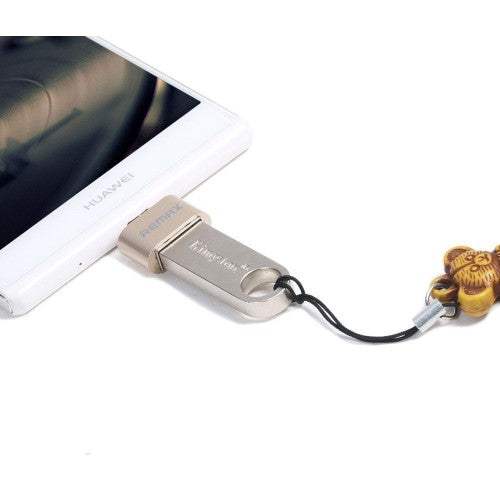 Remax RA-OTG / Adaptor OTG usb  Silver - ledmania.gr