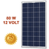 INVICTUS SRM-80P ΠΑΝΕΛ ΦΩΤΟΒΟΛΤΑΙΚΟ ΠΟΛΥΚΡΥΣΤΑΛΛΙΚΟ 80Wp 12V-1τεμ. - ledmania.gr