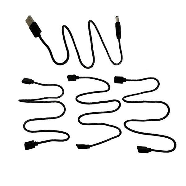 Πλήρες Κιτ Κρυφού Φωτισμού RGB με USB για Τηλεοράσεις και Τηλεχειριστήριο GloboStar 06006 - ledmania.gr