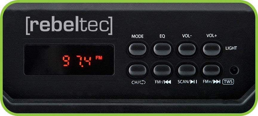 REBELTEC BLUETOOTH SPEAKER SOUNDBOX 440 BLACK - ledmania.gr