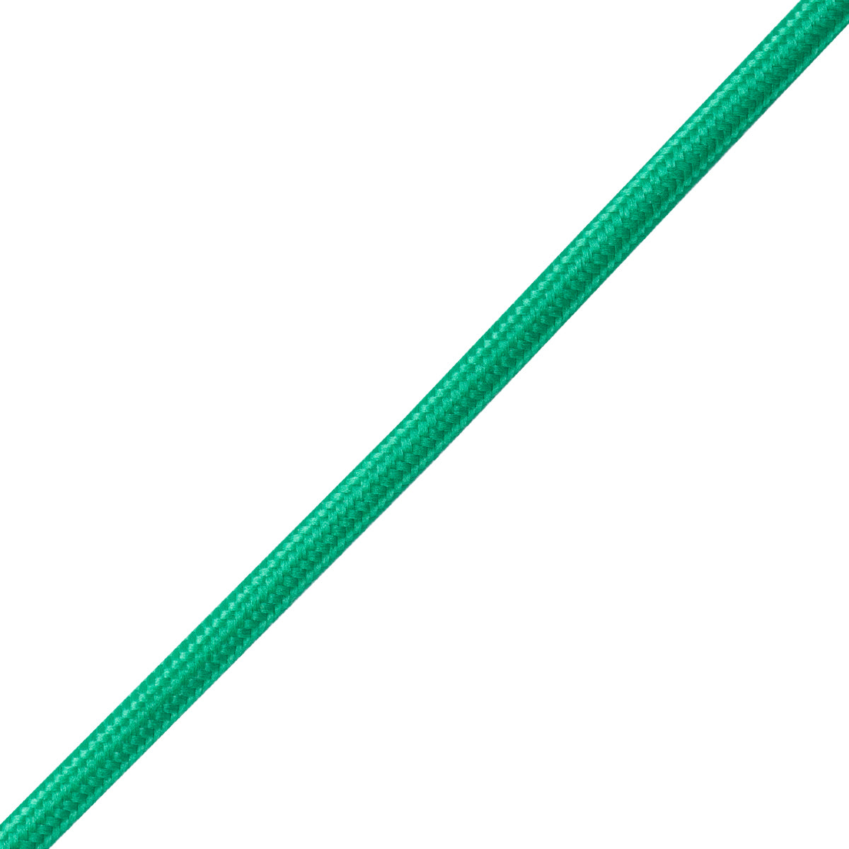 GloboStar® CABLITO 61556 Μοντέρνο Κρεμαστό Φωτιστικό Οροφής Μονόφωτο 1 x E27 Πράσινο Σιλικόνης Ανάρτηση με Υφασμάτινο Καλώδιο Φ4 x Υ110cm - ledmania.gr