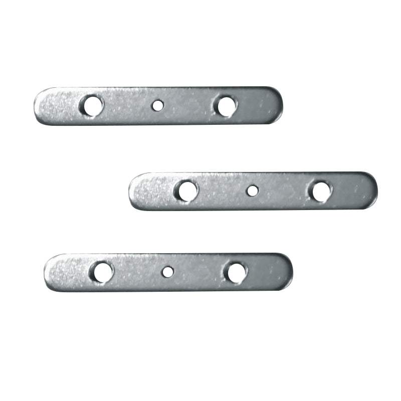 METAL CONNECTOR 180° WITH SCREWS FOR PROFILE P3235 Set of 3 pcs - ledmania.gr
