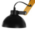 GloboStar® OLD SCHOOL 01094 Μοντέρνο Φωτιστικό Οροφής Πολύφωτο Μαύρο Μεταλλικό με Φυσικό Ξύλο Καμπάνα Φ75 x Y38cm - ledmania.gr