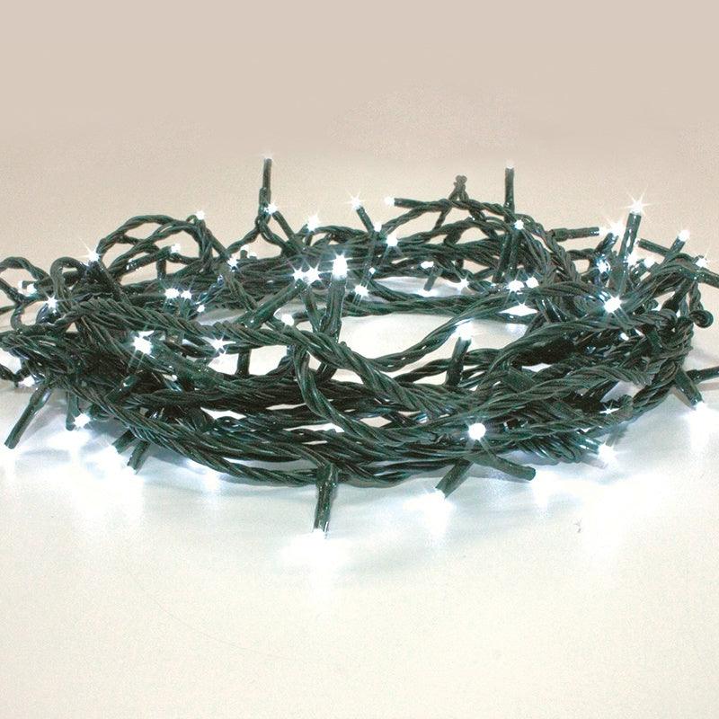 100 LED ΛΑΜΠ ΣΕ ΣΕΙΡΑ 5cm ΨΥΧΡΟ ΛΕΥΚΟ ΑΝΤΑΠΤ 31VDC & ΕΠΕΚΤ MAX 6 ΣΕΤ IP44 5m - ledmania.gr