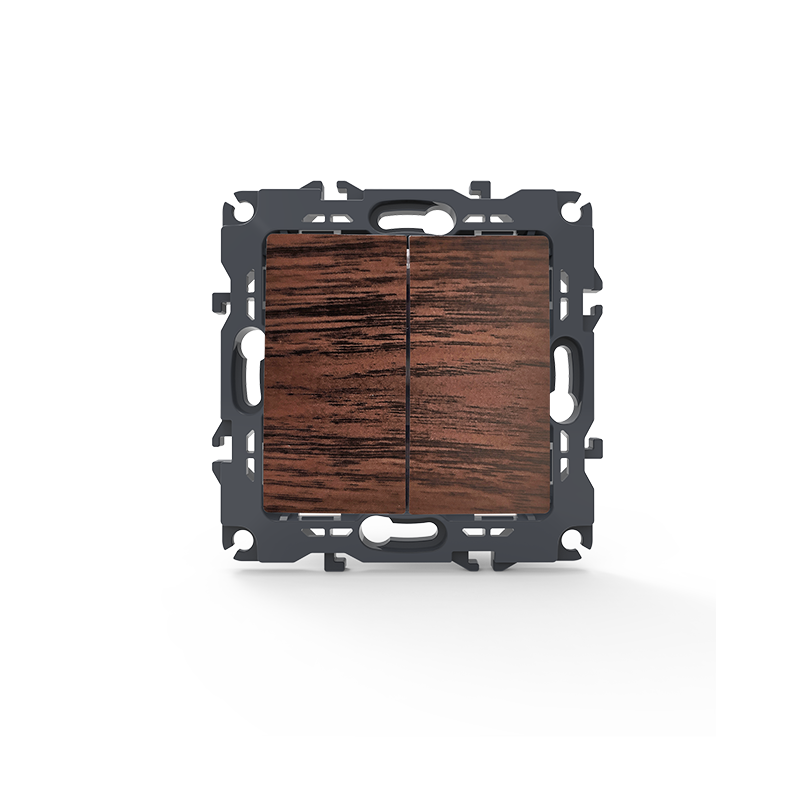 PRIME ΔΙΑΚΟΠΤΗΣ ΚΟΜΜΥΤΑΤΕΡ ΑΛΕΡΕΤΟΥΡ ΜΕ ΚΛΙΠ 1+1P 10AX 250VAC IP20 ΞΥΛΟ - ledmania.gr