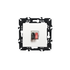 PRIME ΠΡΙΖΑ ΗΧΕΙΩΝ MONH ΜΕ ΚΛΙΠ 36-230VAC IP20  ΛΕΥΚΗ - ledmania.gr