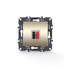 PRIME ΠΡΙΖΑ ΗΧΕΙΩΝ ΜΟΝΗ ΜΕ ΚΛΙΠ 36-230VAC IP20 MAT ΣΑΜΠΑΝΙΖΕ - ledmania.gr