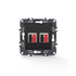 PRIME ΠΡΙΖΑ ΗΧΕΙΩΝ ΔΙΠΛΗ ΜΕ ΚΛΙΠ 36-230VAC IP20 MAT ΑΝΘΡΑΚΙ - ledmania.gr