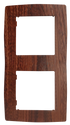 PRIME ΠΛΑΙΣΙΟ 2 ΘΕΣΕΩΝ IP20 ΞΥΛΟ - ledmania.gr