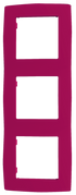 PRIME ΠΛΑΙΣΙΟ 3 ΘΕΣΕΩΝ IP20 ΡΟΖ - ledmania.gr