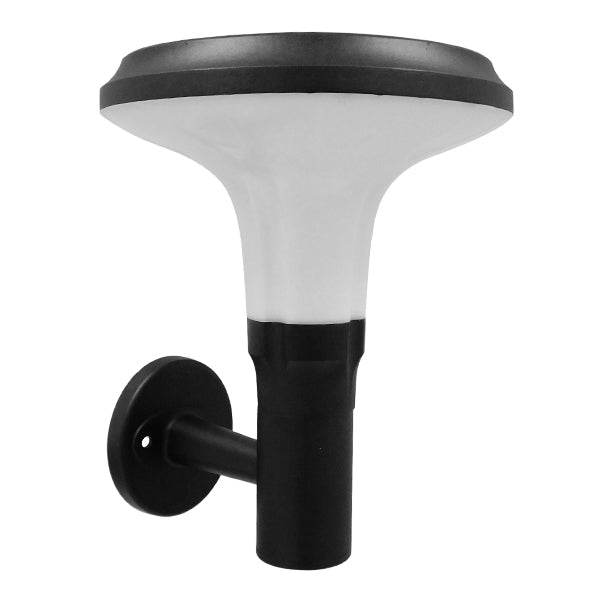 Αυτόνομο Αδιάβροχο IP65 Ηλιακό Φωτοβολταϊκό Φωτιστικό Τοίχου 26x33x28cm LED 10W με Αισθητήρα Νυχτός Ψυχρό Λευκό 6000k GloboStar 12129 - ledmania.gr