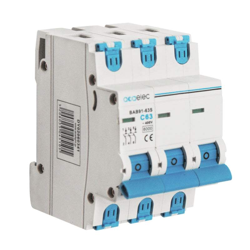 MCB 3P C63 6KA 3M - ledmania.gr