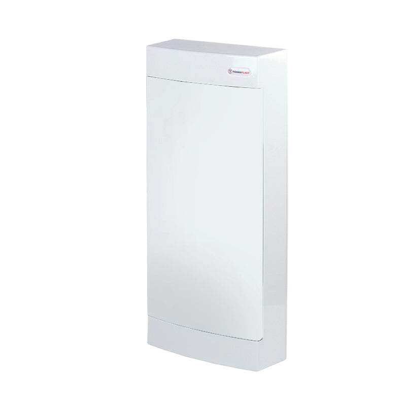 SURFACE MOUNTING 48 MODULES 4 ROWS WHITE DOOR - ledmania.gr
