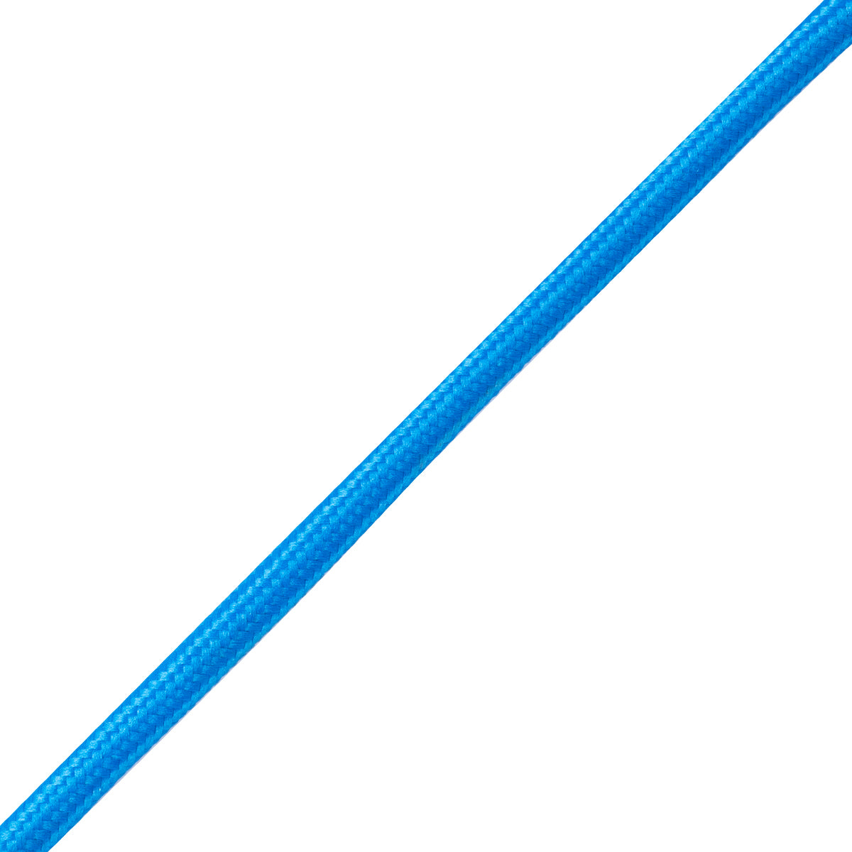 GloboStar® CABLITO 61558 Μοντέρνο Κρεμαστό Φωτιστικό Οροφής Μονόφωτο 1 x E27 Μπλε Σιλικόνης Ανάρτηση με Υφασμάτινο Καλώδιο Φ4 x Υ110cm - ledmania.gr