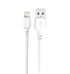 XO NB103 CABLE LIGHTNING 2M 2.1A WHITE - ledmania.gr