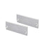 SET OF METAL END CAPS FOR P234, 2 PCS WITHOUT HOLE - ledmania.gr
