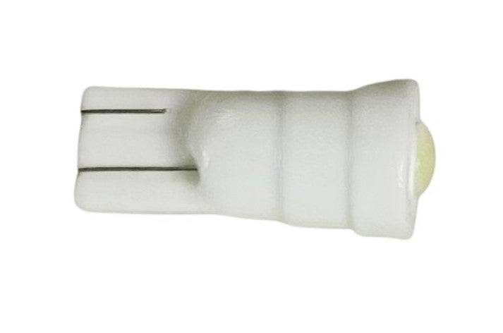 T10-W5W Led Αυτοκινήτων Κεραμικη-1smd 7070 με Φακο Ενισχυσης-12VDc-Ψυχρο λευκο-1τεμ. - ledmania.gr