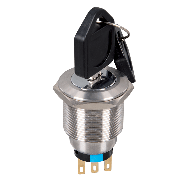 2-POSITION SWITCH+ ARREST EL-22Y2 NO+NC IP65 RED - ledmania.gr