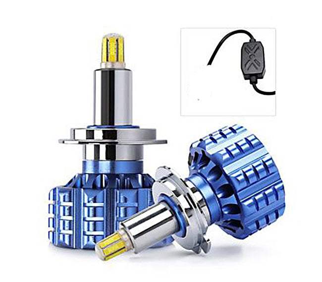 Η11 Canbus 20000 Lumens Led Αυτοκινητου 3ης Γενιας-10-30V 6500K Ψυχρο Λευκο 360°-Set 2τεμ - ledmania.gr