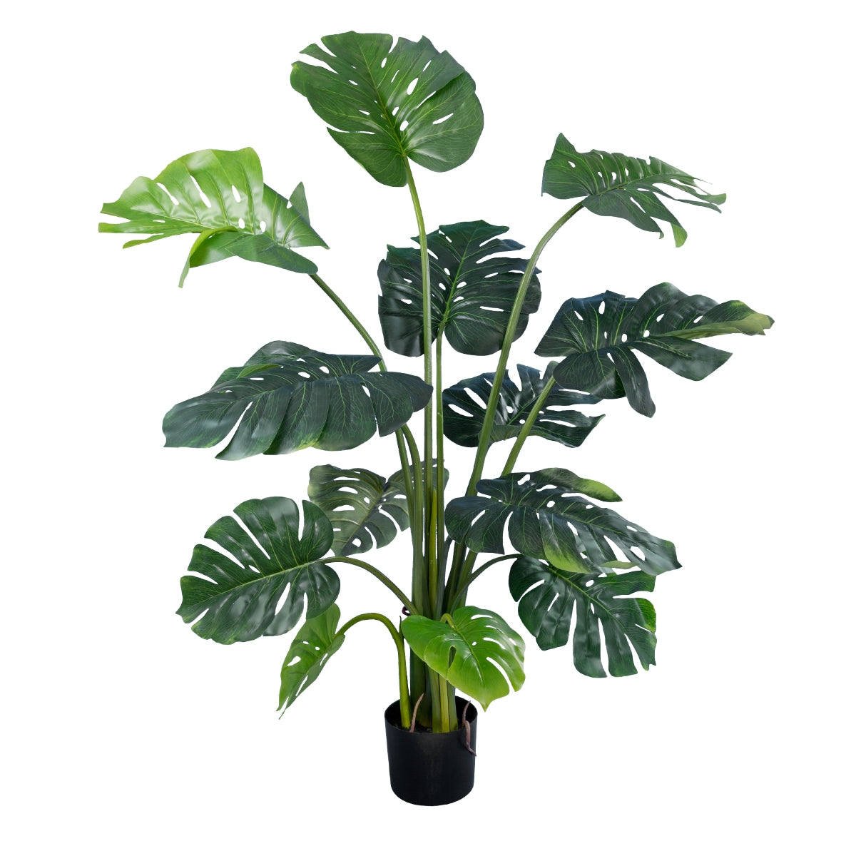 GloboStar® Artificial Garden MONSTERA 20003 Τεχνητό Διακοσμητικό Φυτό Μονστέρα Υ150cm - ledmania.gr