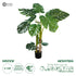 GloboStar® Artificial Garden MONSTERA 20004 Τεχνητό Διακοσμητικό Φυτό Μονστέρα Υ140cm - ledmania.gr
