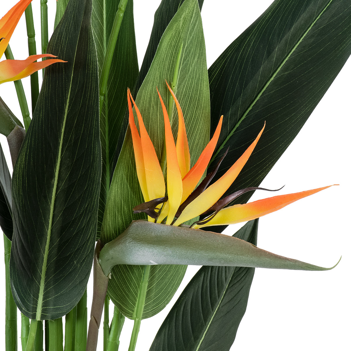 GloboStar® Artificial Garden STRELITZIA REGINAE 20032 Τεχνητό Διακοσμητικό Φυτό Στρελίτσια - Πουλί του Παραδείσου Υ140cm - ledmania.gr