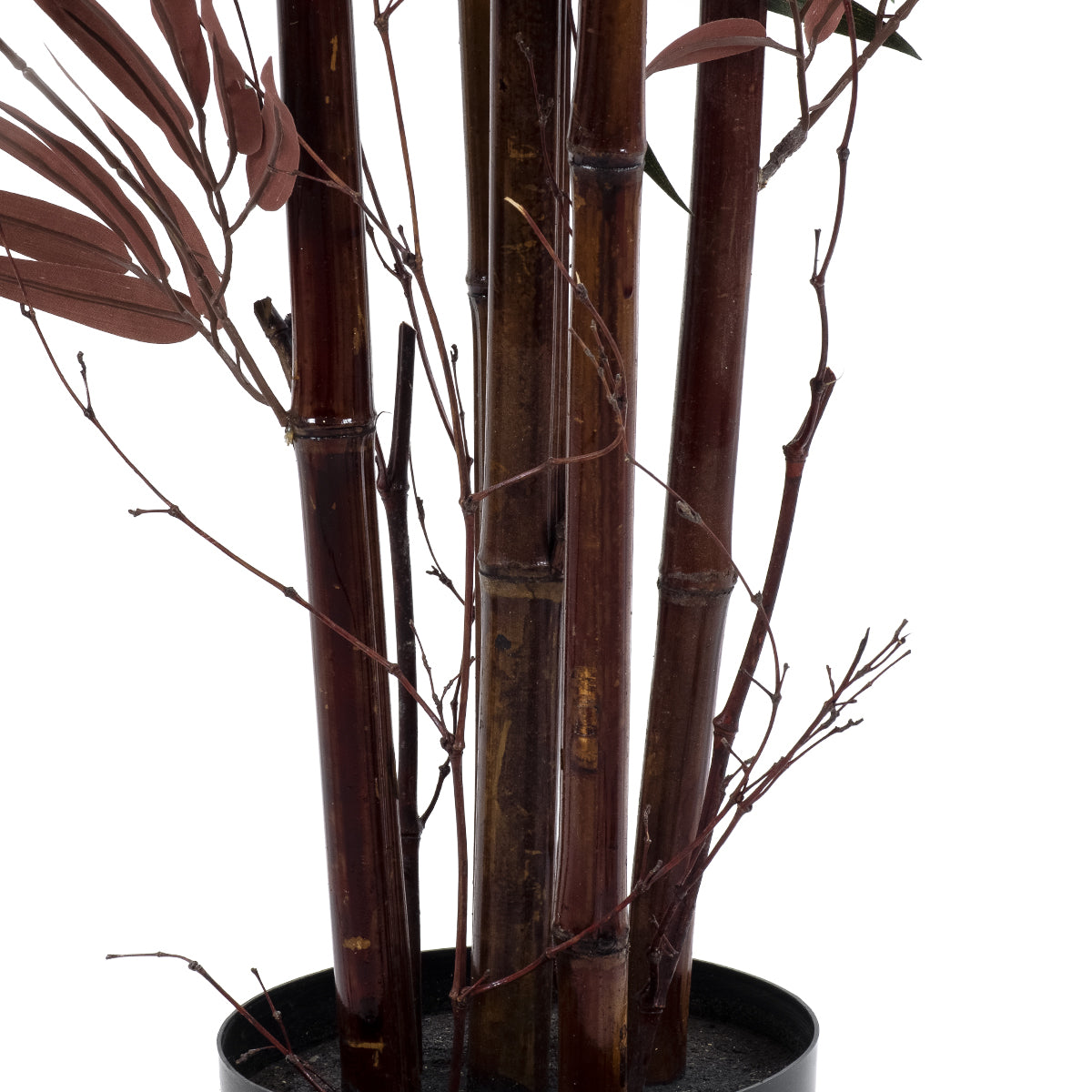 GloboStar® Artificial Garden BLOODLEAF BAMBOO 20039 Τεχνητό Διακοσμητικό Φυτό Αιματόφυλλο Μπαμπού Υ170cm - ledmania.gr