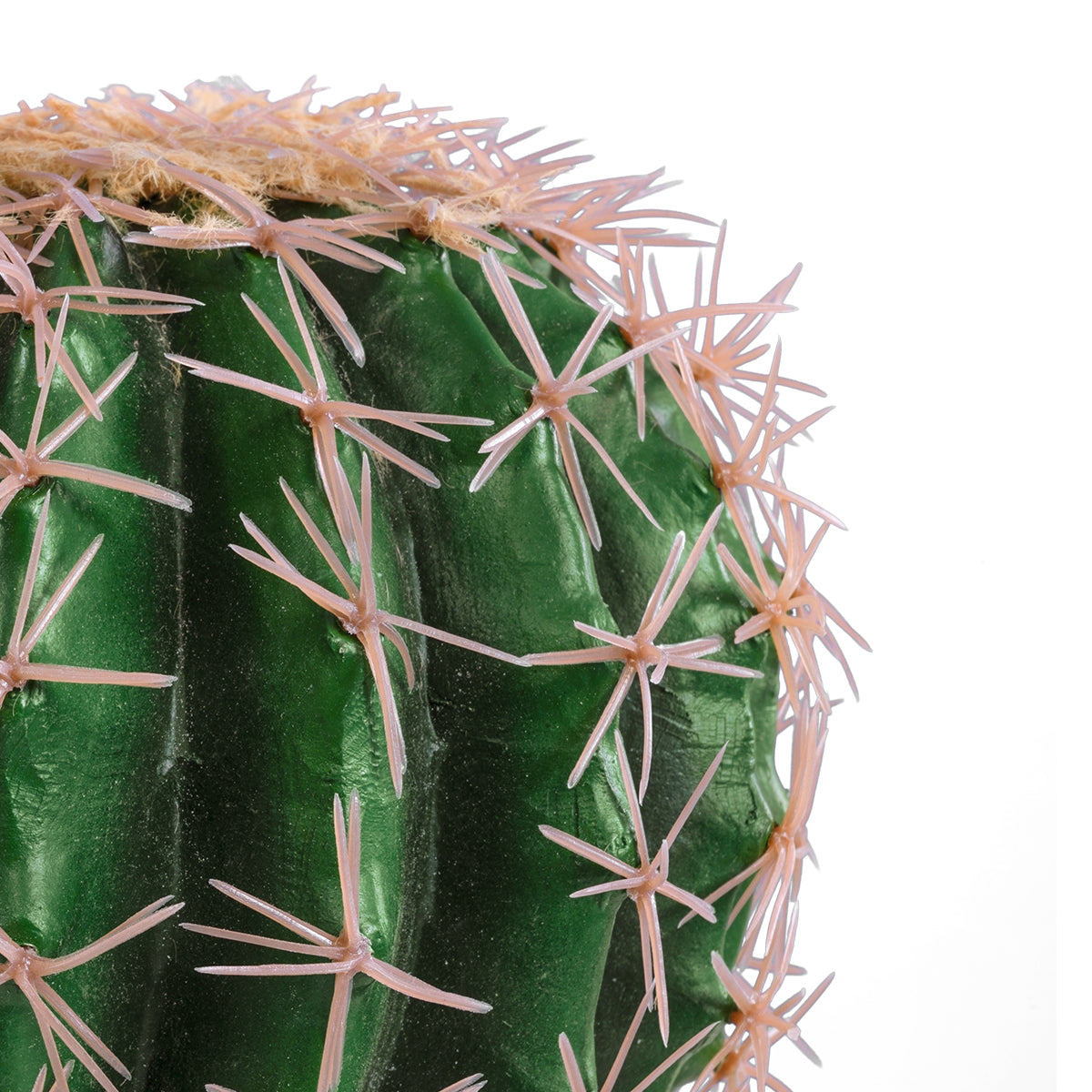GloboStar® Artificial Garden FEROCACTUS 20092 Τεχνητό Διακοσμητικό Φυτό Φερόκακτος Υ26cm - ledmania.gr