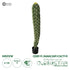 GloboStar® Artificial Garden CEREUS JAMACARU CACTUS 20120 Τεχνητό Διακοσμητικό Φυτό Κάκτος Κηρίος Υ110cm - ledmania.gr