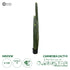 GloboStar® Artificial Garden CARNEGIEA CACTUS 20122 Τεχνητό Διακοσμητικό Φυτό Κάκτος Σαγκουάρο Υ150cm - ledmania.gr
