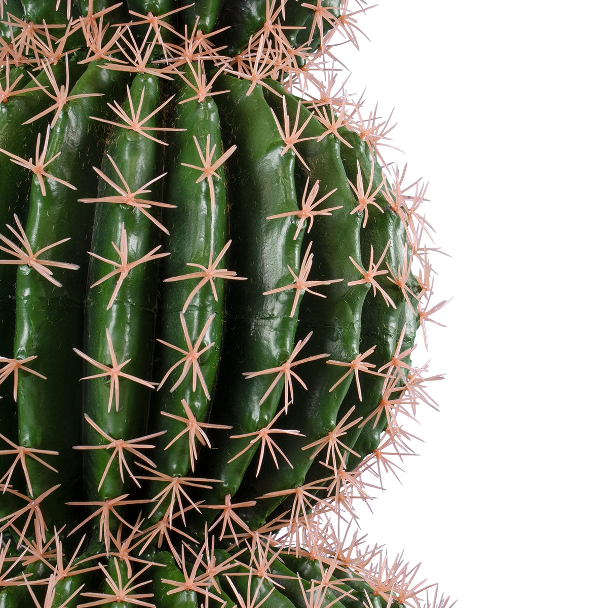 GloboStar® Artificial Garden FEROCACTUS 20137 Τεχνητό Διακοσμητικό Φυτό Φερόκακτος Υ85cm - ledmania.gr