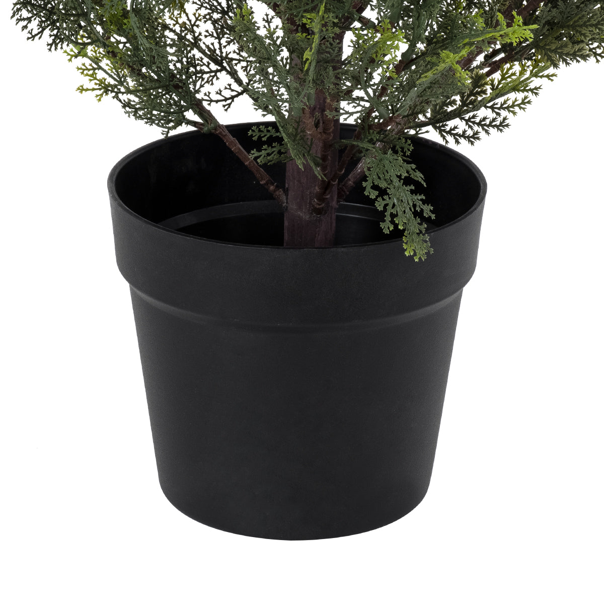 GloboStar® Artificial Garden LEMON CYPRESS 20151 Τεχνητό Διακοσμητικό Φυτό Λεμονόκυπάρισσο Υ120cm - ledmania.gr
