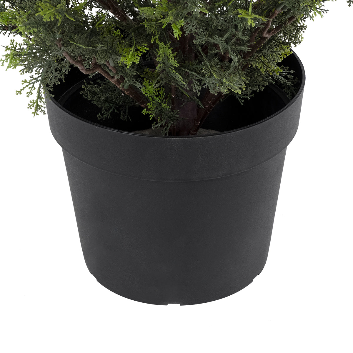 GloboStar® Artificial Garden LEMON CYPRESS 20153 Τεχνητό Διακοσμητικό Φυτό Λεμονόκυπάρισσο Υ180cm - ledmania.gr