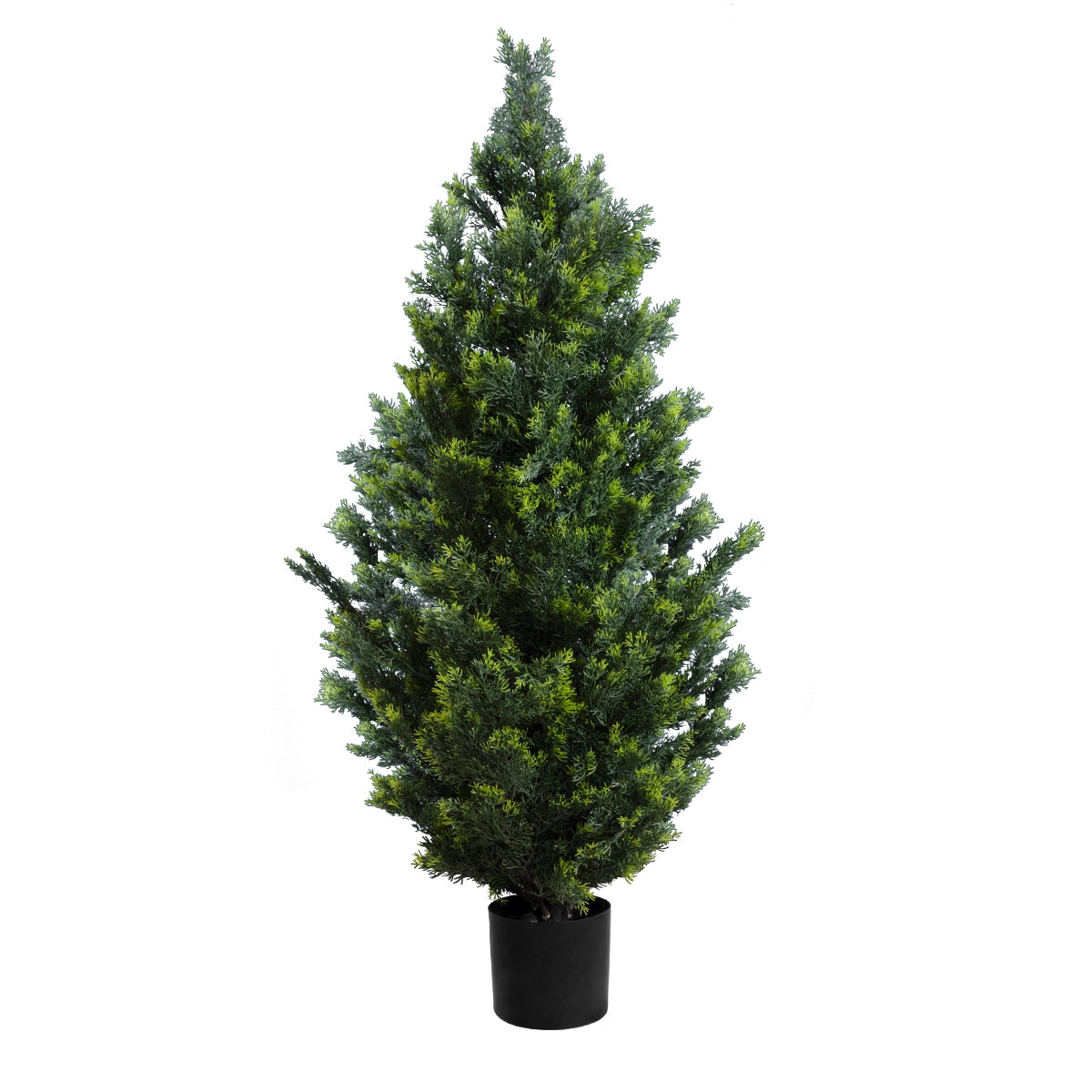 GloboStar® Artificial Garden CYPRESSUS LEYLANDII 20154 Τεχνητό Διακοσμητικό Φυτό Κυπαρίσσι Λέιλαντ Υ120cm - ledmania.gr