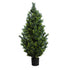 GloboStar® Artificial Garden CYPRESSUS LEYLANDII 20154 Τεχνητό Διακοσμητικό Φυτό Κυπαρίσσι Λέιλαντ Υ120cm - ledmania.gr