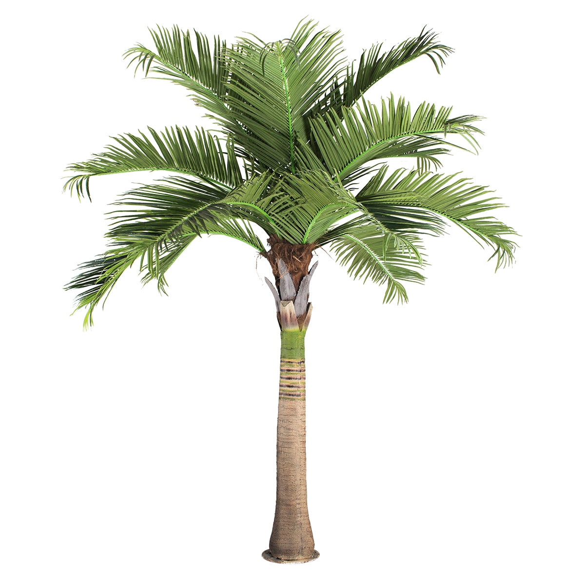 GloboStar® Artificial Garden COCONUT PALM TREE 20169 Τεχνητό Διακοσμητικό Φυτό Φοινικόδεντρο Κοκοφοίνικας Εξωτερικού Χώρου IP68 UV Certified Protection Υ400cm - ledmania.gr