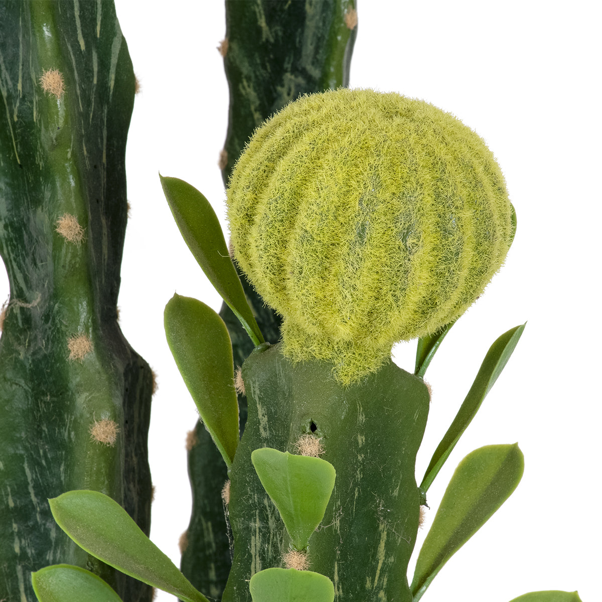 GloboStar® Artificial Garden CEREUS JAMACARU CACTUS 20193 Τεχνητό Διακοσμητικό Φυτό Κάκτος Κηρίος Υ120cm - ledmania.gr