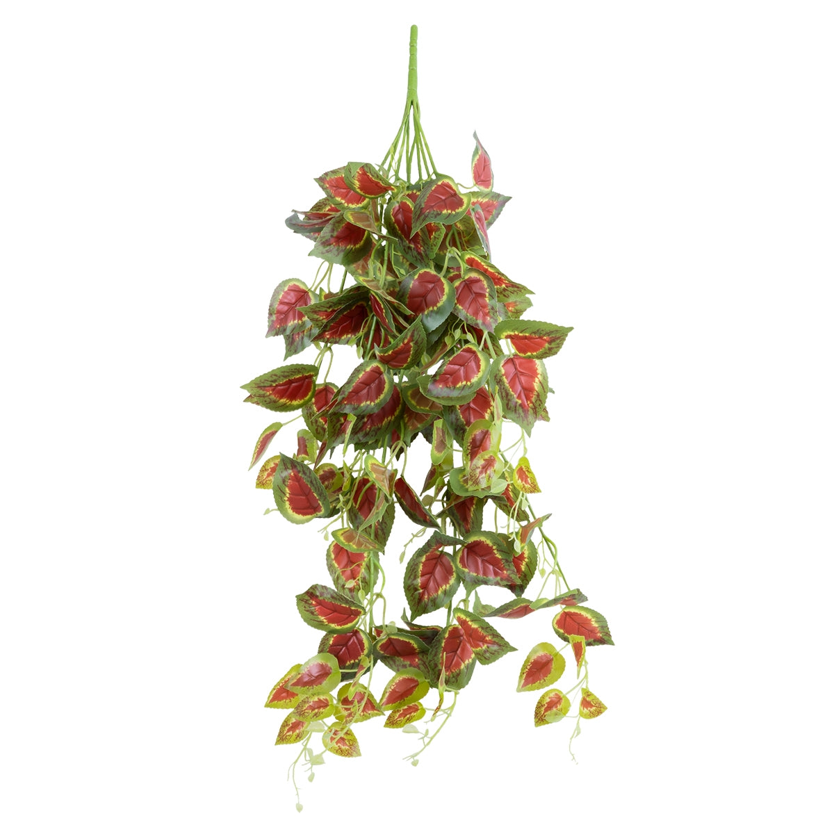 GloboStar® Artificial Garden COLEUS HANGING 20255 Τεχνητό Διακοσμητικό Κρεμαστό Φυτό Κολέος Υ90cm - ledmania.gr