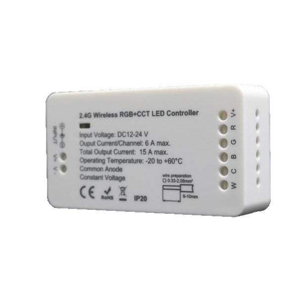 Δέκτης  RGB 12-24V DC για Ταινίες Led και Προιόντα Led RGB - ledmania.gr
