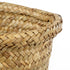 GloboStar® Artificial Garden CECILIA 20342 Διακοσμητικό Ψάθινο Καλάθι - Κασπώ Γλάστρα - Flower Pot Μπεζ Φ24cm x Υ24cm - ledmania.gr