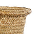 GloboStar® Artificial Garden CECILIA 20343 Διακοσμητικό Ψάθινο Καλάθι - Κασπώ Γλάστρα - Flower Pot Μπεζ Φ26cm x Υ26cm - ledmania.gr