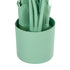 GloboStar® Artificial Garden TURQUOISE STRELITZIA 20368 Τεχνητό Διακοσμητικό Φυτό Τιρκουάζ Στερλίτσια Υ120cm - ledmania.gr