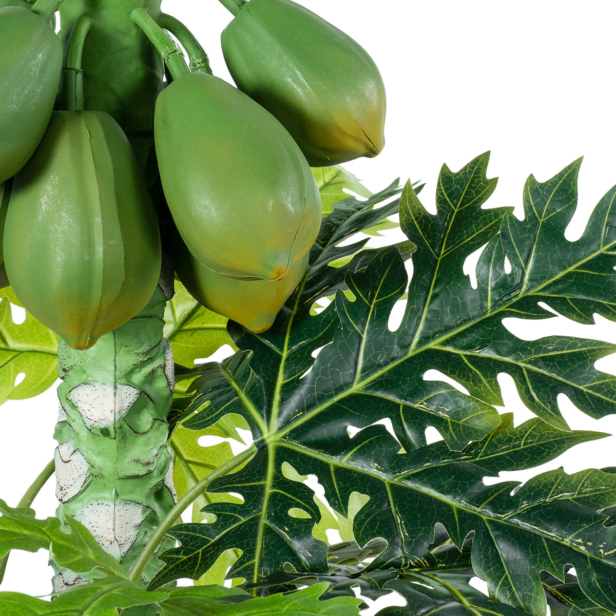 GloboStar® Artificial Garden PAPAYA TREE 20383 Τεχνητό Διακοσμητικό Φυτό  Παπάγια Υ270cm - ledmania.gr