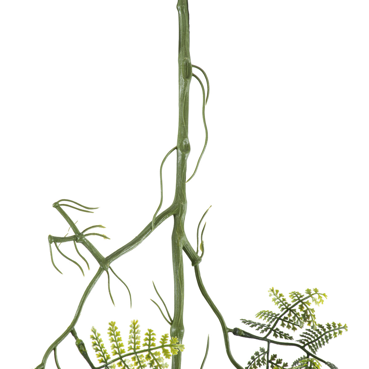 GloboStar® Artificial Garden FERN HANGING BRANCH 20410 Τεχνητό Διακοσμητικό Κρεμαστό Φυτό Φτέρη Υ89cm - ledmania.gr