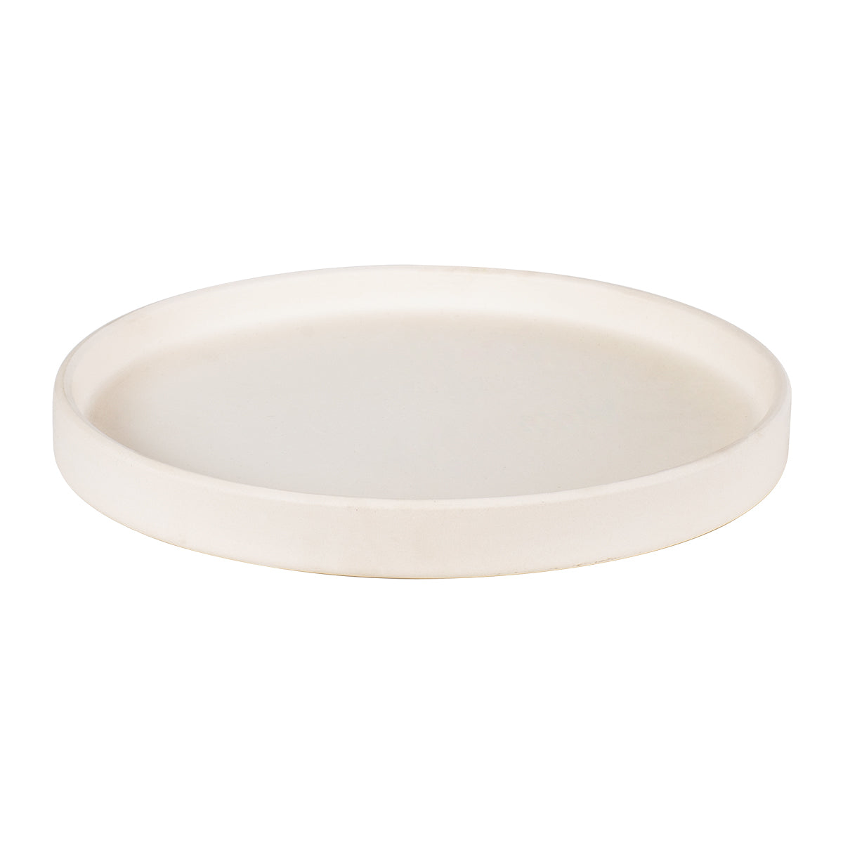 GloboStar® Artificial Garden PARGA 20452 Πήλινο Κεραμικό Κασπώ Γλάστρα - Flower Pot Μπεζ Φ23cm x Υ20.5cm - ledmania.gr