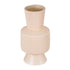GloboStar® Artificial Garden CAPRI 20470 Πήλινο Κεραμικό Κασπώ Γλάστρα - Flower Pot Απαλό Μπεζ Φ9.5cm x Υ25cm - ledmania.gr