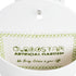 GloboStar® Artificial Garden LYON 20551 Διακοσμητικό Πλαστικό Κασπώ Γλάστρα - Flower Pot Λευκό Μ12 x Π6 x Υ13.5cm - ledmania.gr
